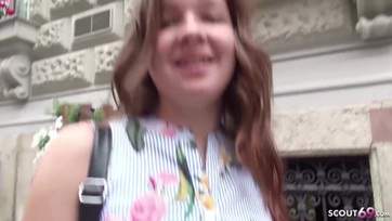 Germán 18 esztendős tini leányzó első anál castingja Thumb