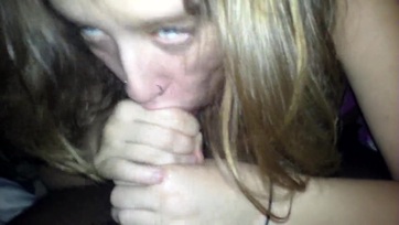 Amatőr barátnő és a bazinagy fekete bőrű péló Thumb