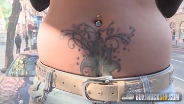 26 esztendős magyar bige az első nyílvános szexfilm felvételén Thumb