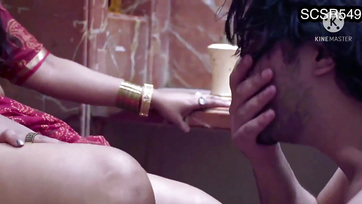 Basznivaló puhos indus anyuska egy kis csókolózás után alaposan megbaszarintva Thumb