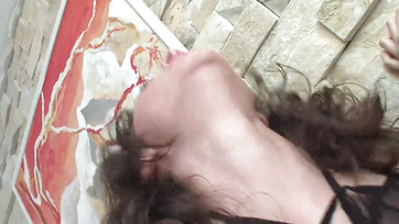 Alaposan szétejakulálták a gyönyörű cicaruhás hazai cica pacekját a kettyintés lezárásaképp Thumb