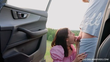 Odébbálltunk a járgánnyal hogy lecidáztassam és őrülten megdugjam a cukimuki asszonykám punciját Thumb