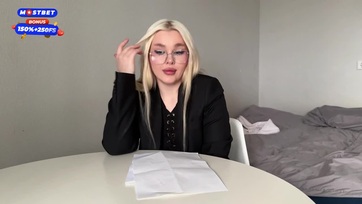 A kívánatos harisnyakötős tanárnőci felcsücsült a növendéke pélójára miután megszopkodta Thumb